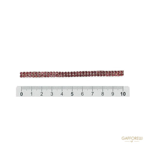 Iron-on with Strass Art. H347 - Gafforelli Srl hotfix