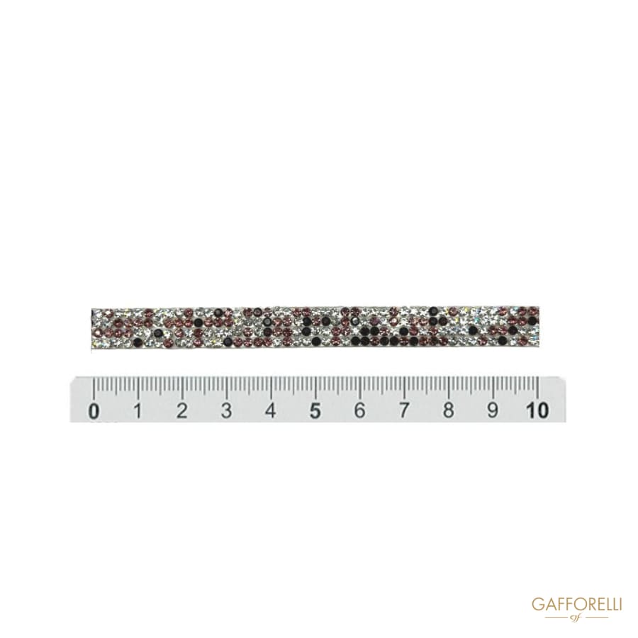 Iron-on with Strass Art. H348 - Gafforelli Srl hotfix