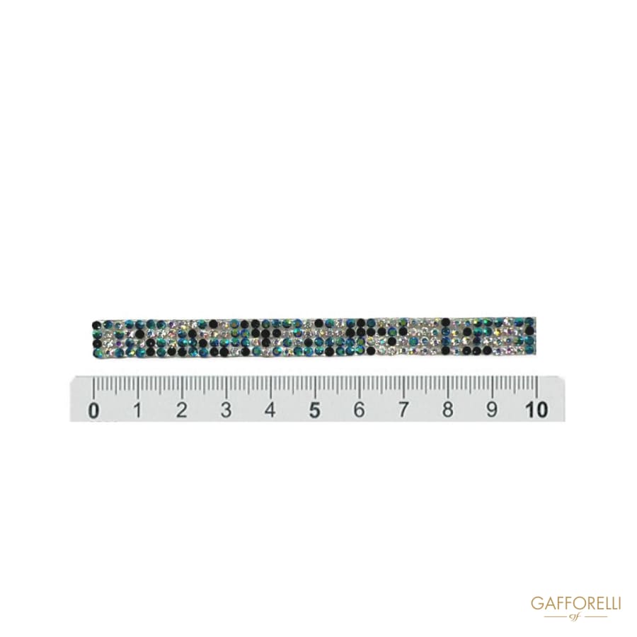 Iron-on with Strass Art. H348 - Gafforelli Srl hotfix