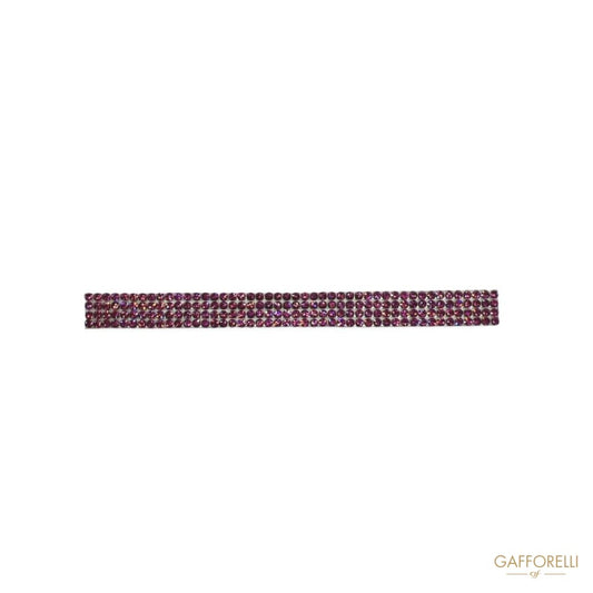 Iron-on with Strass Art. H348 - Gafforelli Srl hotfix