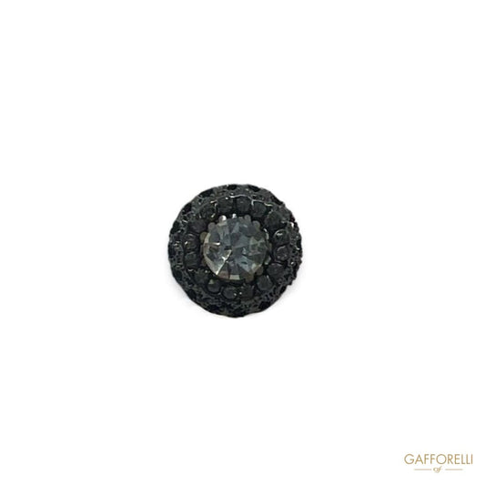Jewelry Brooch with Rhinestones U572 - Gafforelli Srl Pin