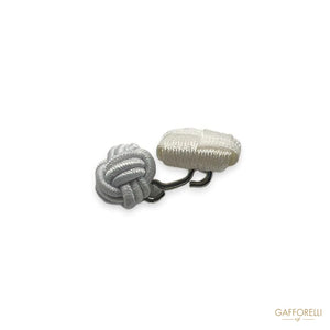 Men’s Knitted Cufflink U424 - Gafforelli Srl cufflings men