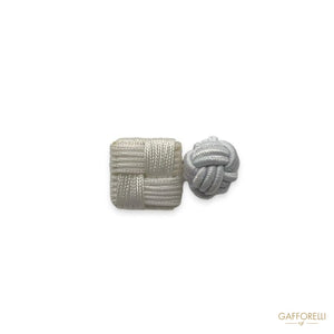 Men’s Knitted Cufflink U424 - Gafforelli Srl cufflings men
