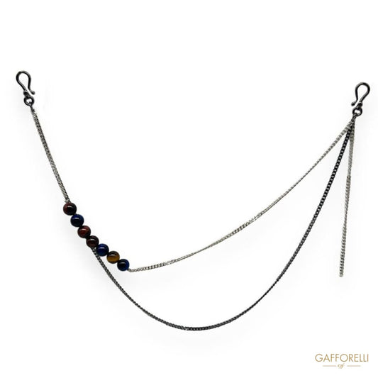 Men’s Trouser Chain with Balls- Art. U594- Gafforelli Srl