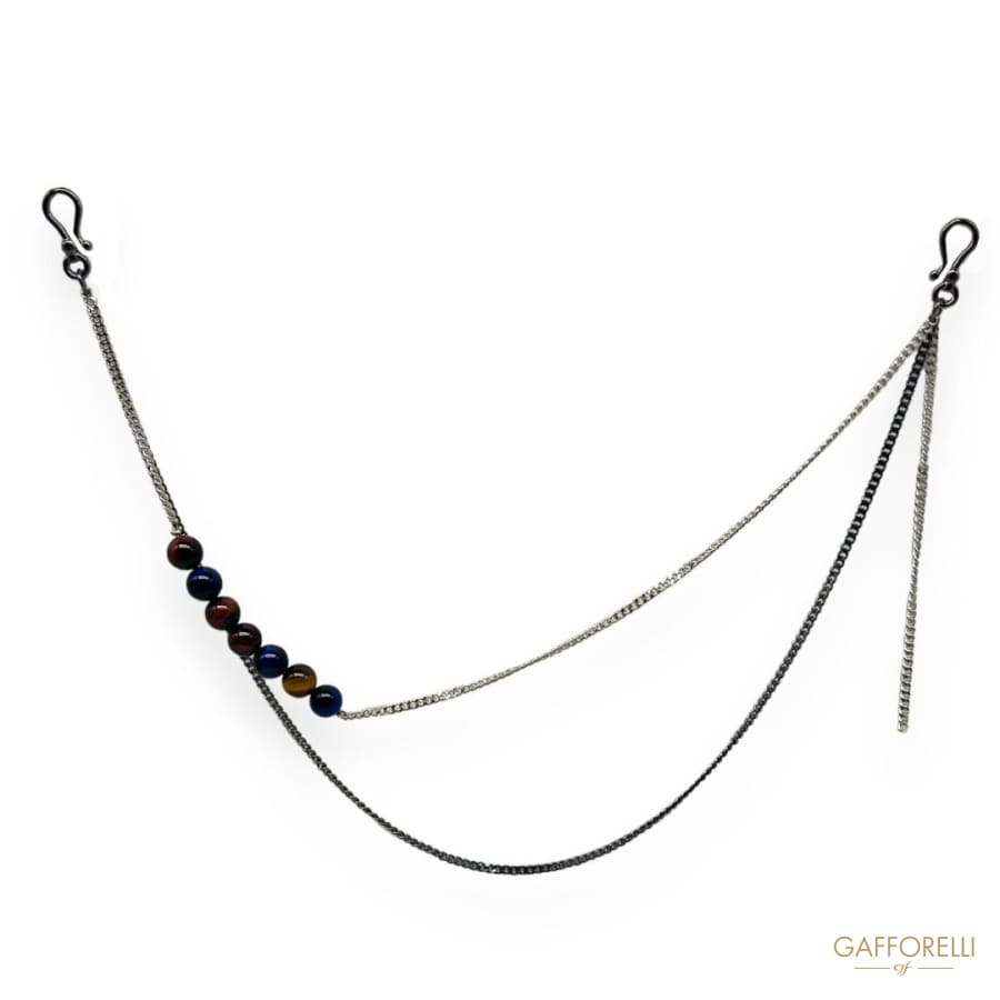 Men’s Trouser Chain with Balls- Art. U594- Gafforelli Srl