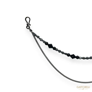 Men’s Trouser Chain with Beads Irregulars - Art. U613-