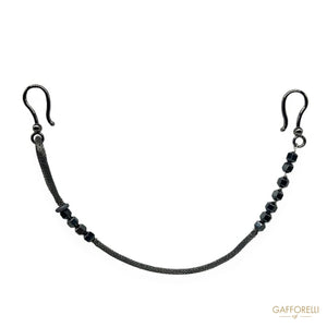 Men’s Trouser Chain with Beads - Art. U371- Gafforelli Srl