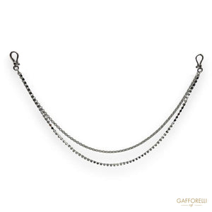 Men’s Trouser Chain With Rhinestones - Art. U544- Gafforelli