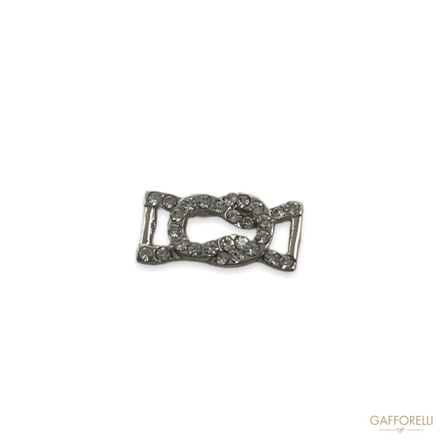 Metal Passerby with Strass Art. 3351 - Gafforelli Srl