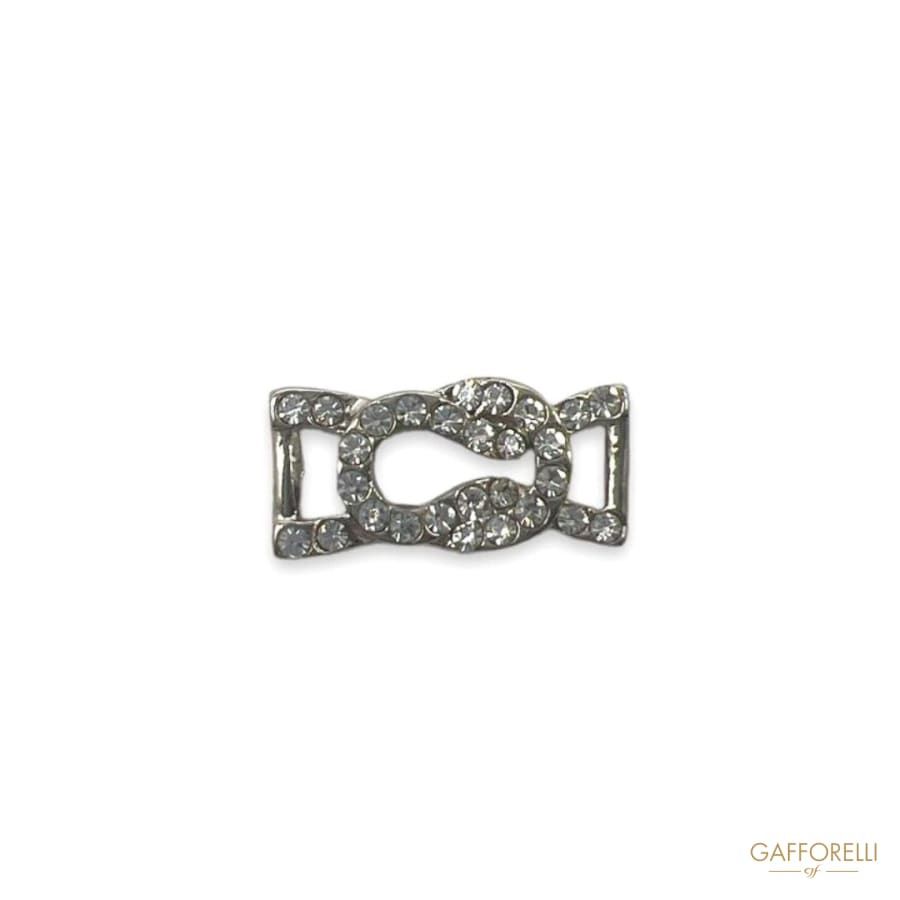 Metal Passerby with Strass Art. 3351 - Gafforelli Srl