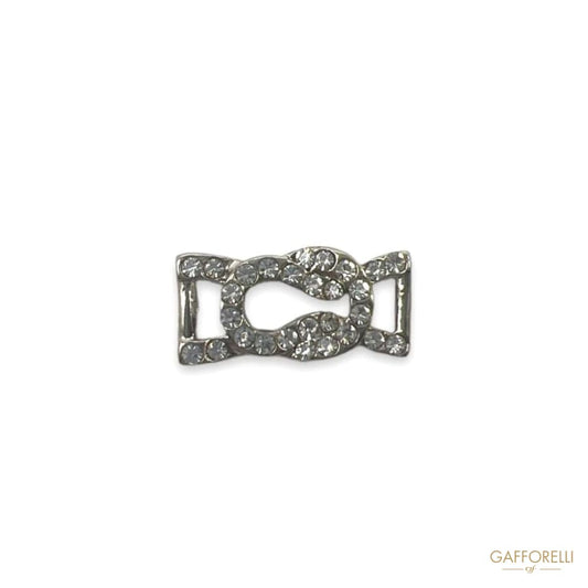 Metal Passerby with Strass Art. 3351 - Gafforelli Srl