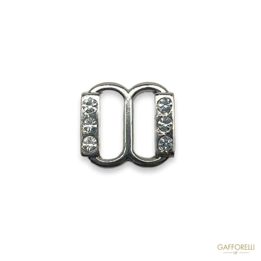 Metal Passerby with Strass Art. 5586 - Gafforelli Srl