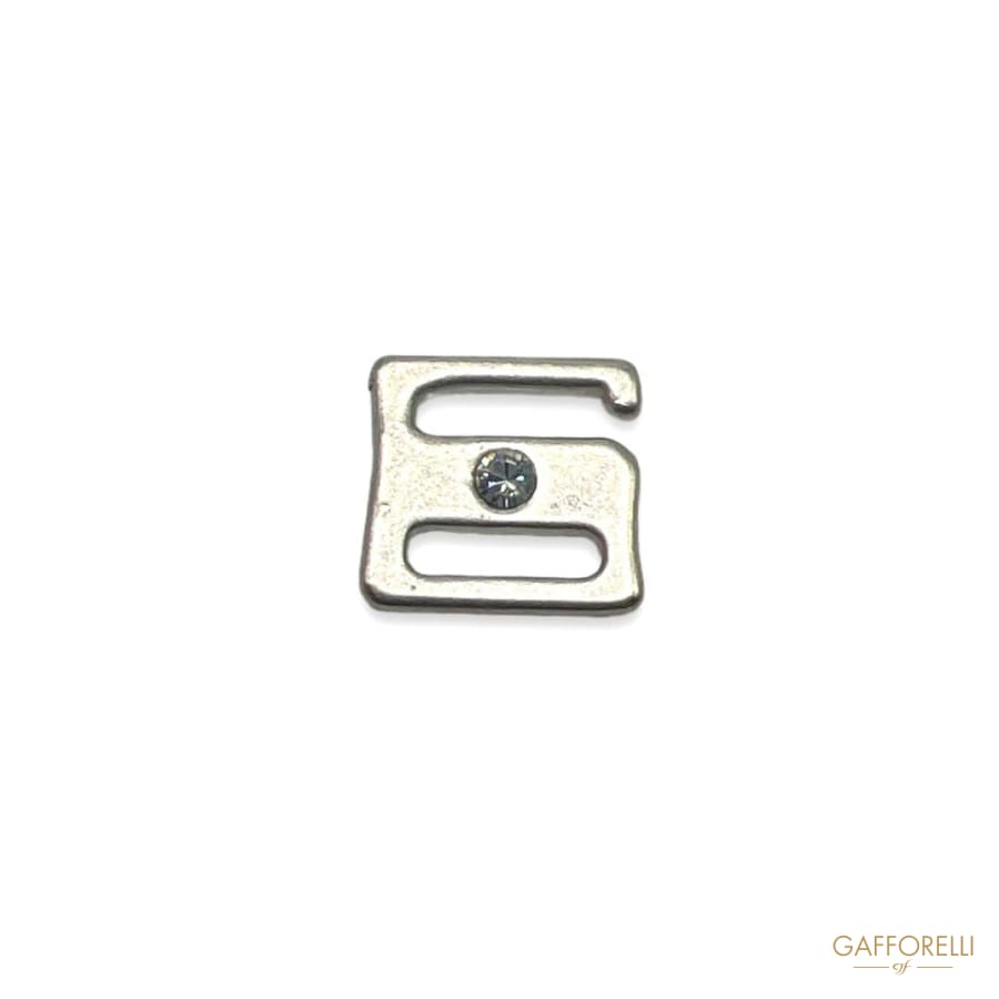 Metal Passerby With One Strass Art. 5824 - Gafforelli Srl