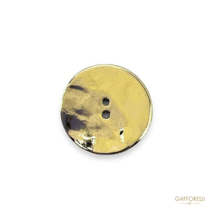 ’metallic Spray’ Effect Button In Mother-of-pearl- Art.