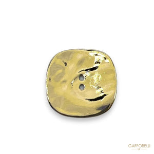 metallic Spray Effect Button In Mother-of-pearl- Art. G121 -