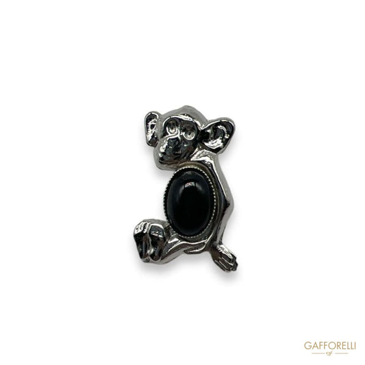 Monkey Brooch U581 - Gafforelli Srl Pin men’s
