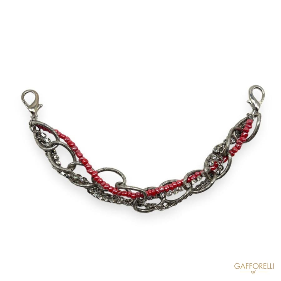 Neckline with Multiple Chains of Different Sizes - Art.