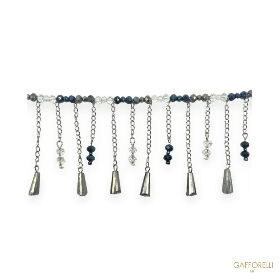 Pendant Chain with Bright Beads A457 - Gafforelli Srl
