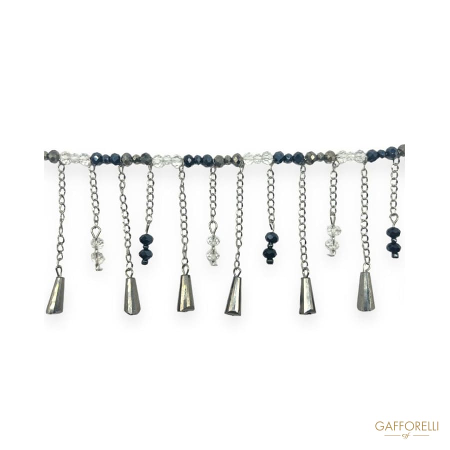 Pendant Chain With Bright Beads A457 - Gafforelli Srl