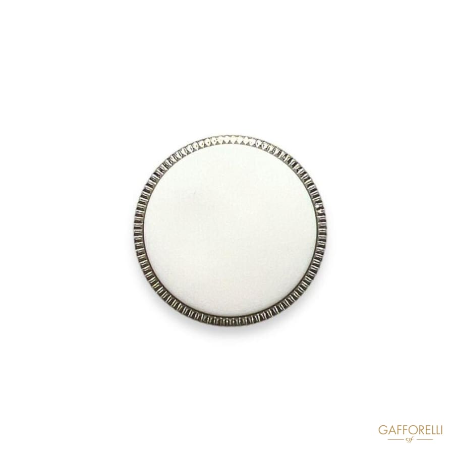 Polyester Button with Colored Central Part- Art. D377