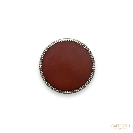 Polyester Button with Colored Central Part- Art. D377