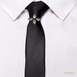 Rhinestone Tie Accessory U598 - Gafforelli Srl tie