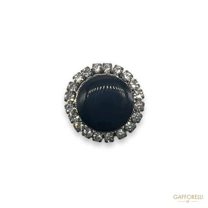 Rhinestone Button U515 - Gafforelli Srl rhinestone clothing