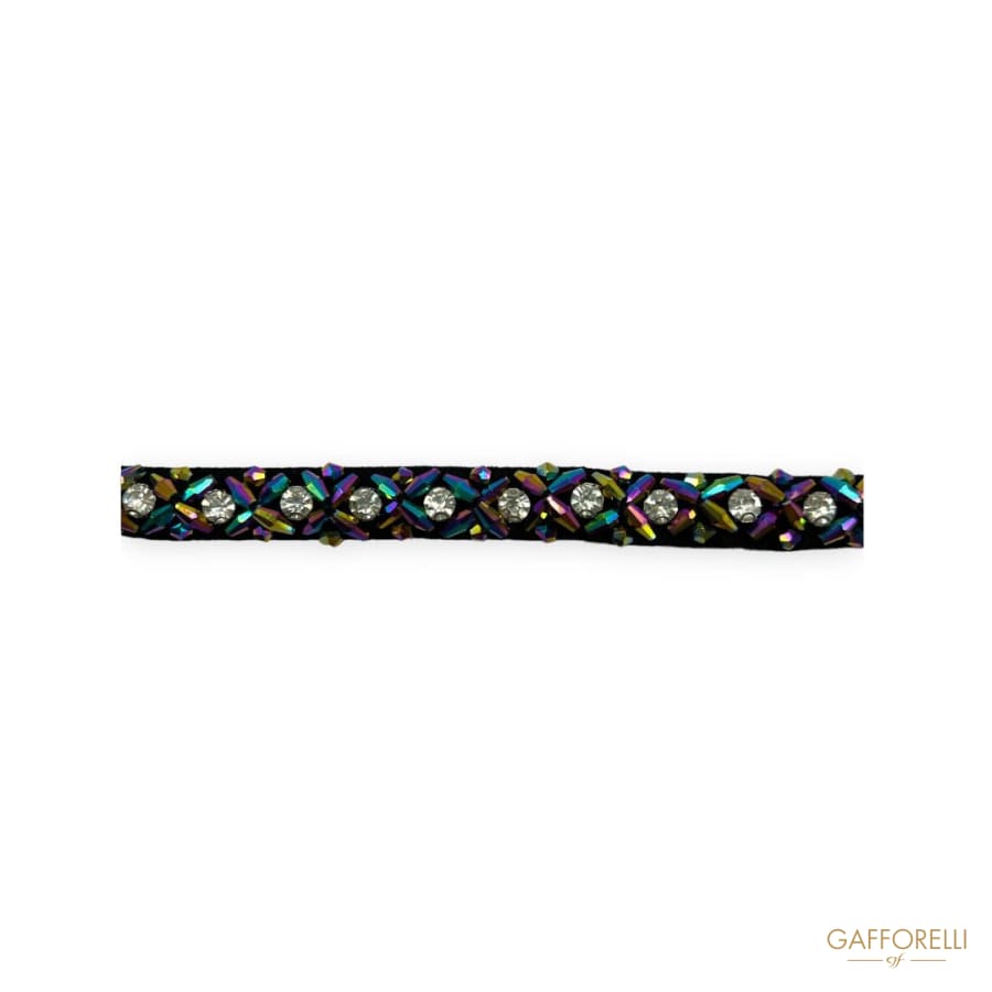Rhinestone Trimmings and Multi Beads H142 - Gafforelli Srl