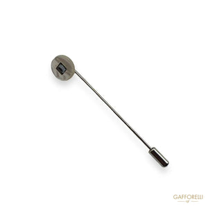 Toe Cap With Rhinestones And Round Mother-of-pearl Plate