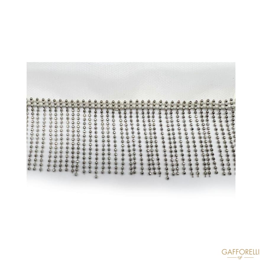 Ribbon Trimmings with Hanging Chain H251 - Gafforelli Srl