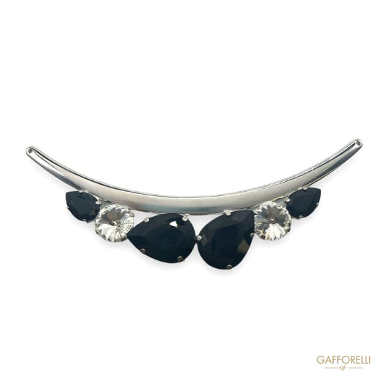 Rigid Neckline with Stones - Art. A586 - Gafforelli neckline
