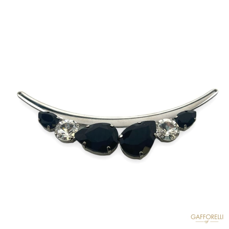 Rigid Neckline with Stones - Art. A586 - Gafforelli neckline