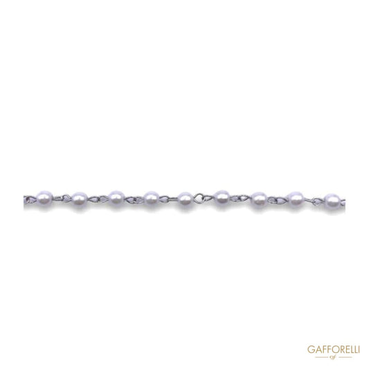 Rosary Chain with Pearls 2458 - Gafforelli Srl ABS • BEADS