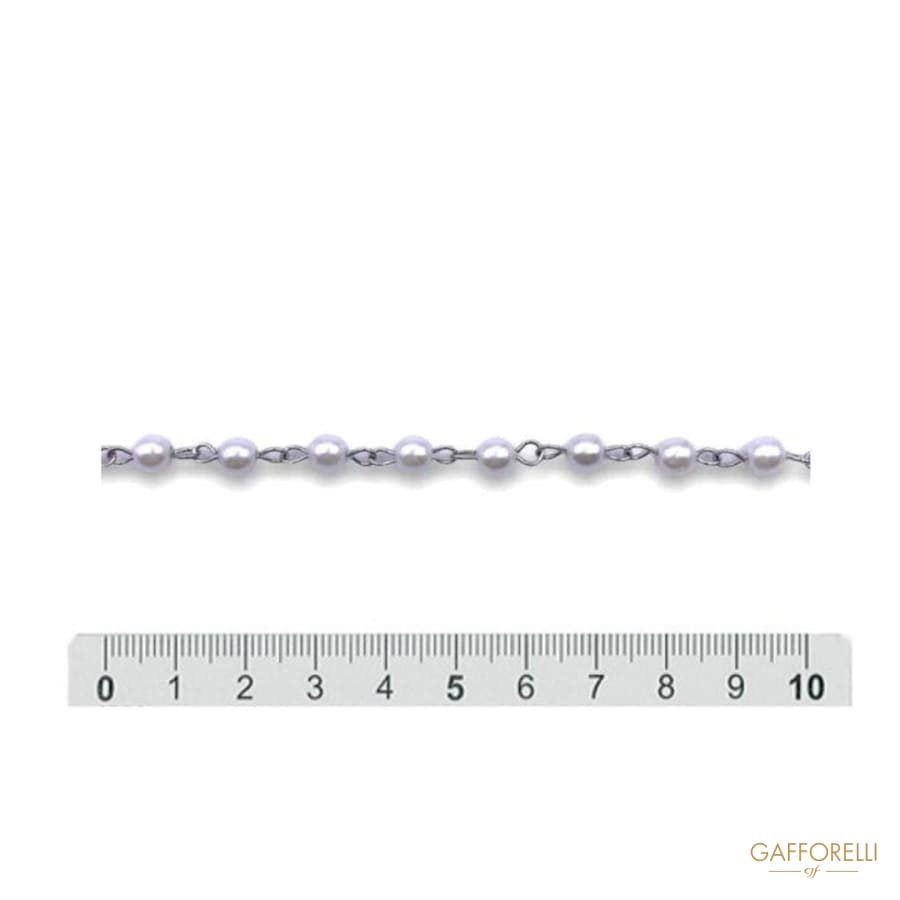 Rosary Chain with Pearls 2458 - Gafforelli Srl ABS • BEADS