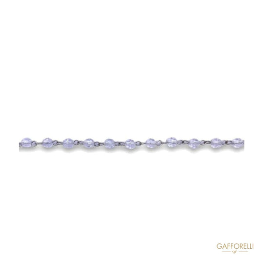 Rosary Chain with Stones 2457 - Gafforelli Srl ABS • LIGHT