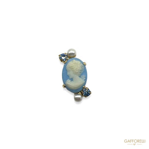 Sewing Stone Cameo - Art. D341 - Gafforelli Sr stones