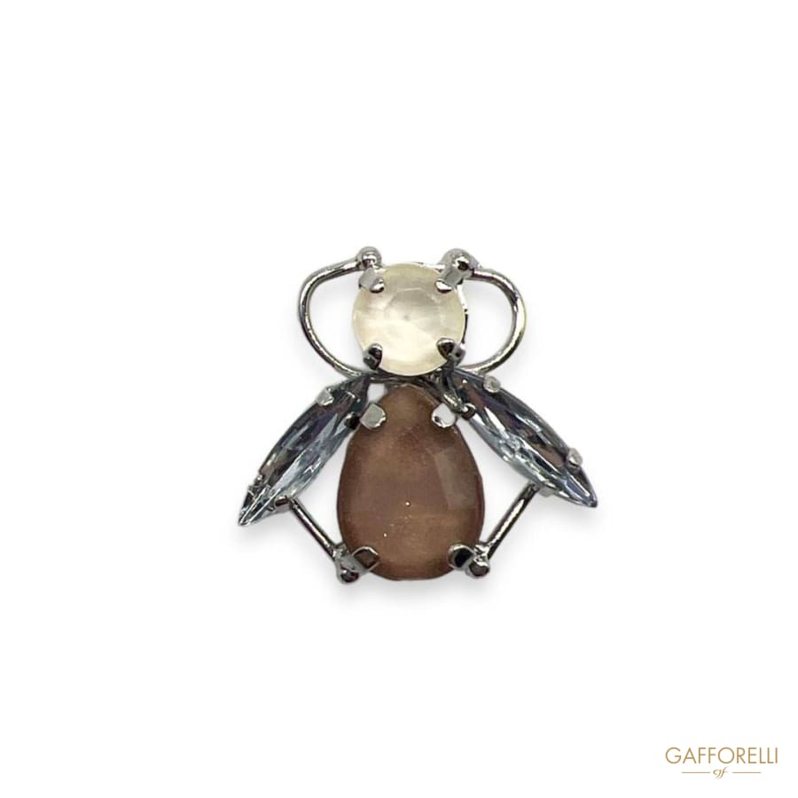 Small Bee Brooch- Art. A541 - Gafforelli Srl brooches