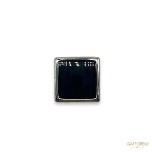 Square Cufflink In Aluminium U558 - Gafforelli Srl cufflings