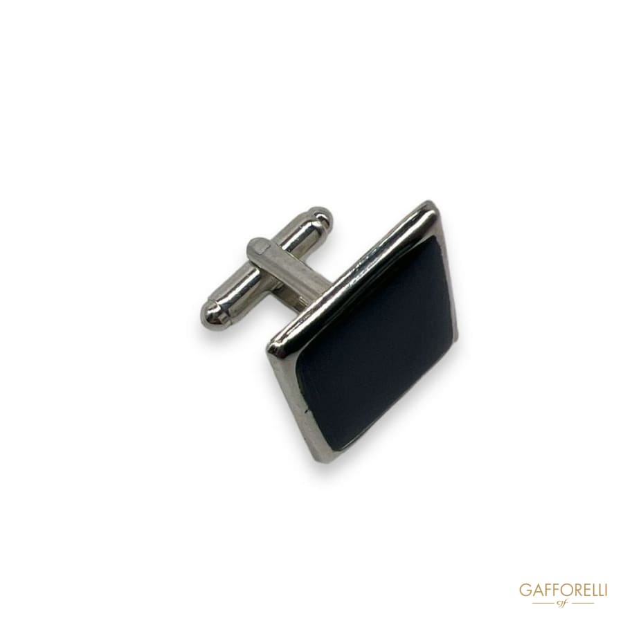 Square Cufflink In Aluminium U558 - Gafforelli Srl cufflings