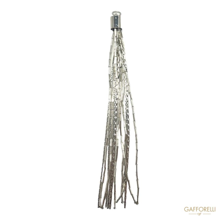 Tassel Pendant with Beads A552 - Gafforelli Srl tassels