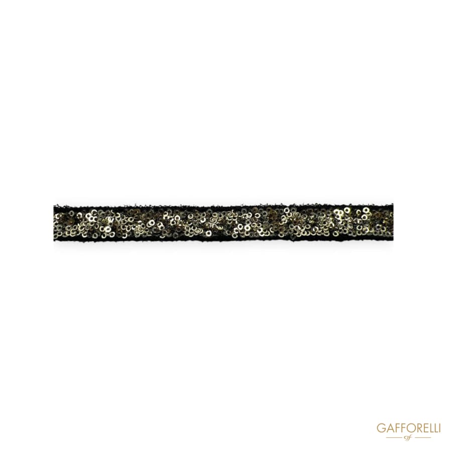 Trimmings with Gold Sequins H173 - Gafforelli Srl trimmings