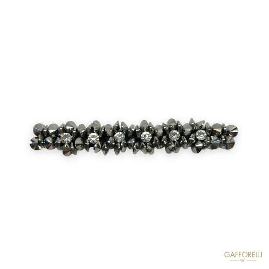 Trimmings with Rhinestones H237 - Gafforelli Srl trimmings