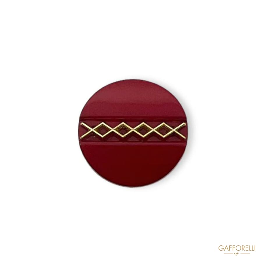 Vintage Polyester Button- Art. D384 - Gafforelli Srl