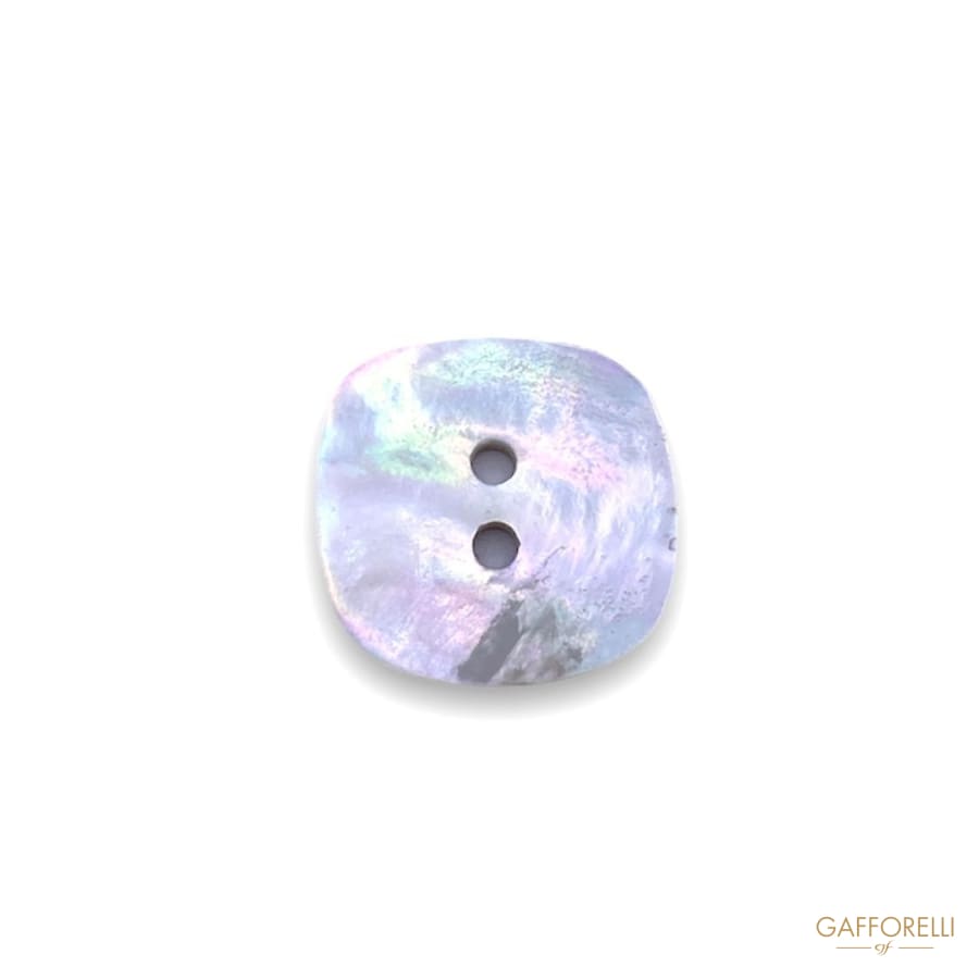 2 Holes Mother Of Pearl Akoya Buttons 649 - Gafforelli Srl