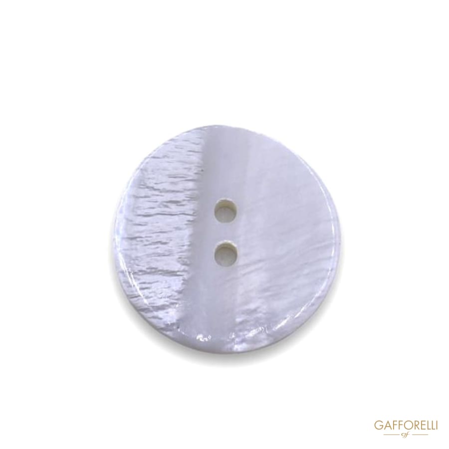 2 Holes Mother Of Pearl River Buttons 659 - Gafforelli Srl