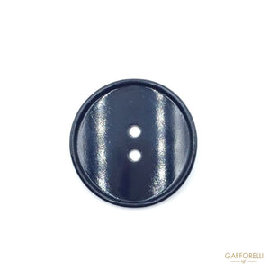 2 Holes Zamak Sprayed Buttons - 4950 Gafforelli Srl metal