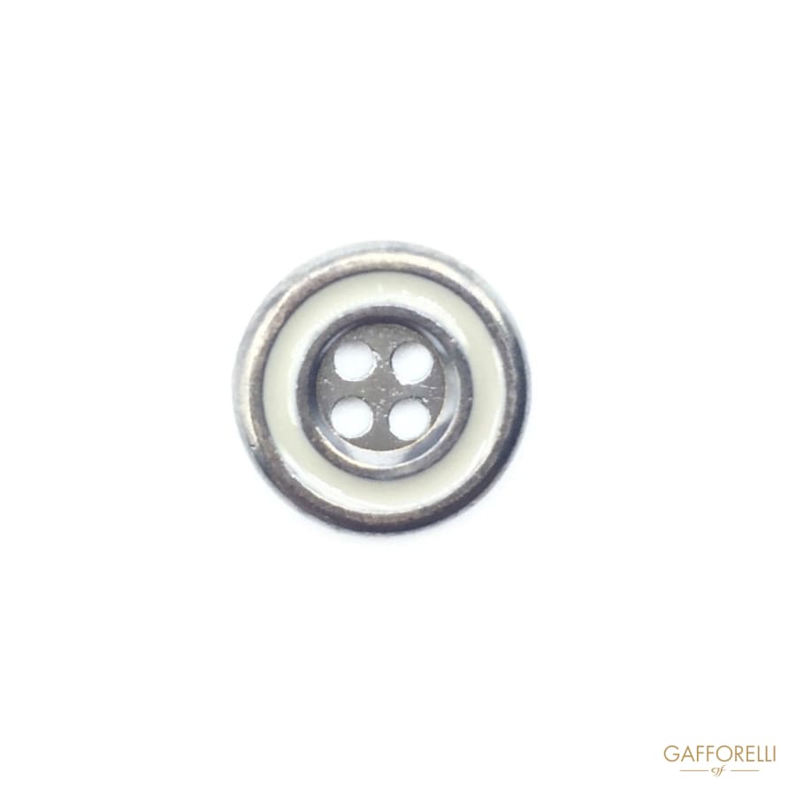 4 Holes Buttons with Enamel All Colors - 4966 Gafforelli