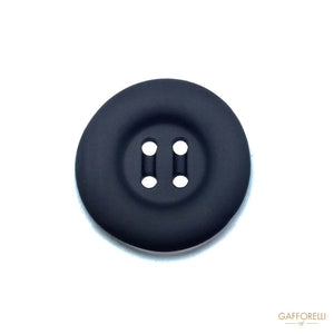 4 Holes Buttons With Rubbered Surface - 4691 Gafforelli Srl