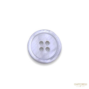 4 Holes Mother Of Pearl Buttons 632 - Gafforelli Srl LIGHT •