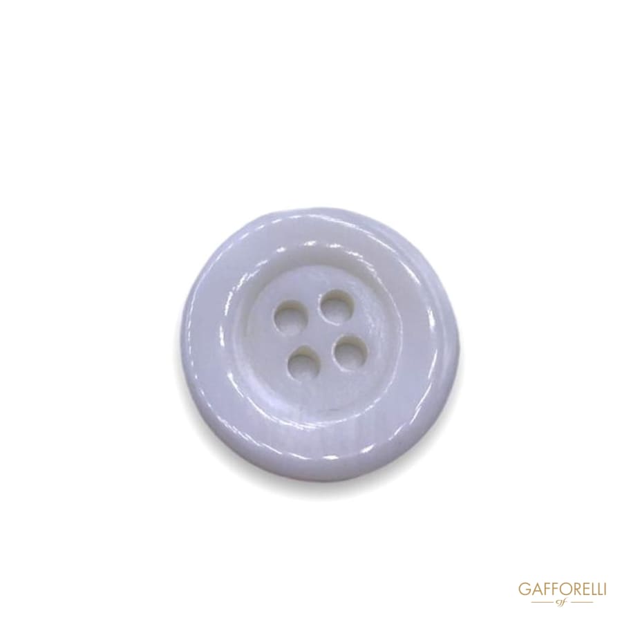 4 Holes Mother Of Pearl Round Buttons 633 - Gafforelli Srl